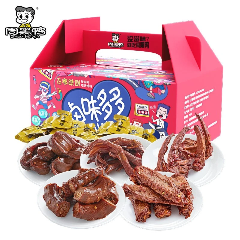 周黑鸭卤味多多410g高清大图