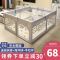 高级灰[加大吸盘+护角] 围栏换洗布 围栏婴儿客厅家用室内地上宝宝围栏护栏儿童游戏围栏爬行垫海洋球