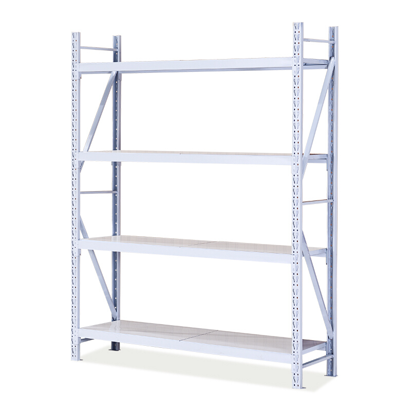 格具(GEJU)仓储货架家用置物架储物架展示架承重100kg/1层主架1200*500*2000mm四层