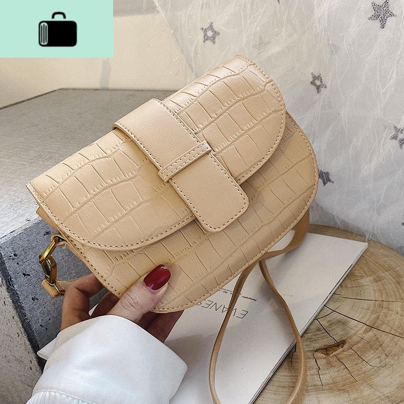 马鞍包包2020新款潮单肩包斜挎包女百搭ins夏天洋气质感网红女包new