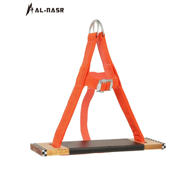 蜘蛛人吊板木高空作业安全带绳座板户外防坠落坐板高楼外墙清洗视频