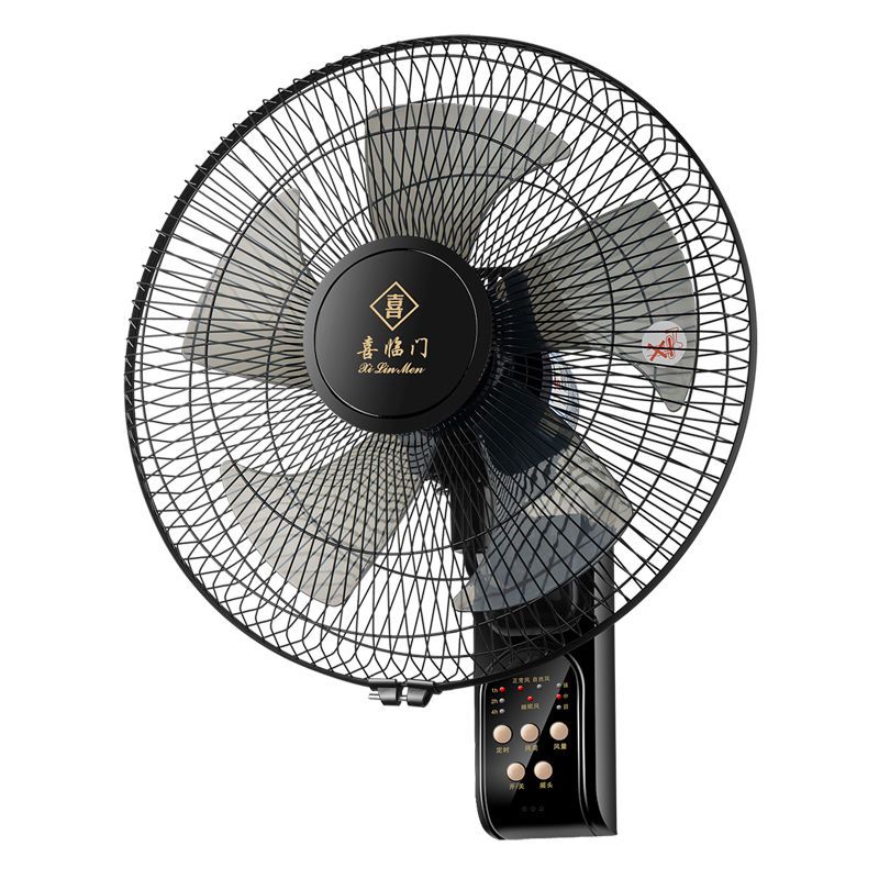 壁扇挂壁式电风扇16寸家用餐厅遥控壁挂扇工业扇摇头扇挂扇墙壁扇