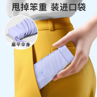 胶囊太阳伞迷你小巧便携防晒防紫外线雨伞折叠伞高级感遮阳女