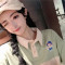 唯逸衣品2020新品可爱polo衫长袖t恤女宽松bf慵懒风上衣服