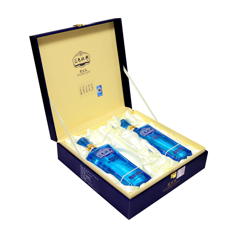洋河蓝色经典 邃之蓝 52度500ml*2瓶礼盒装 浓香型白酒