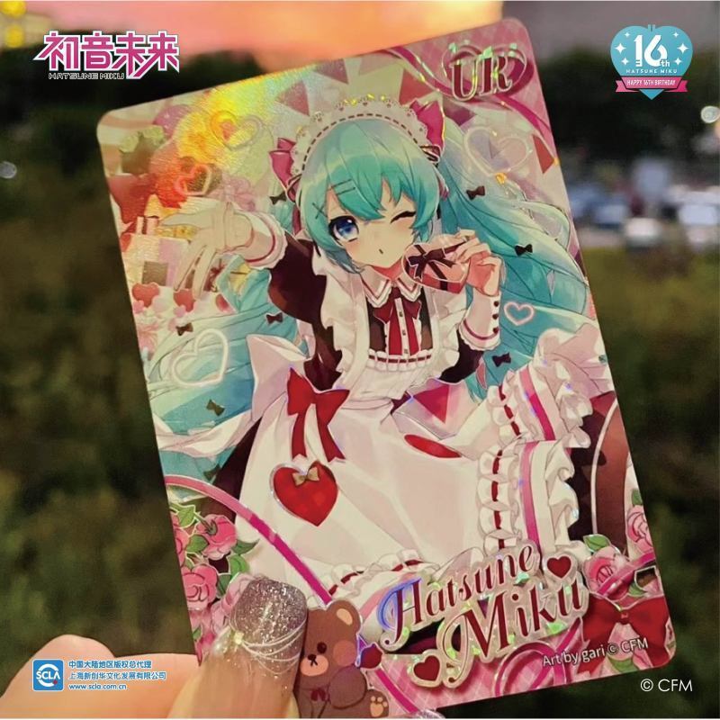 初音未来卡片收藏卡初见包生日乐章SE小卡正版周边卡包卡牌 第一弹初见包生日乐章 6包高清大图