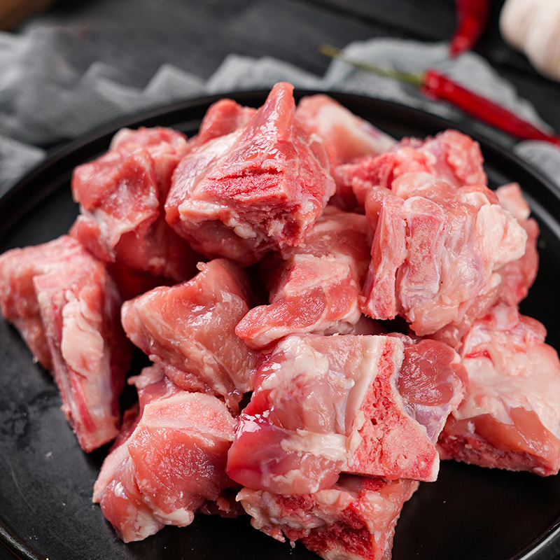 雨润(yurun) 原生态冷冻黑猪肉 288型 安徽(六花黑猪)高清大图