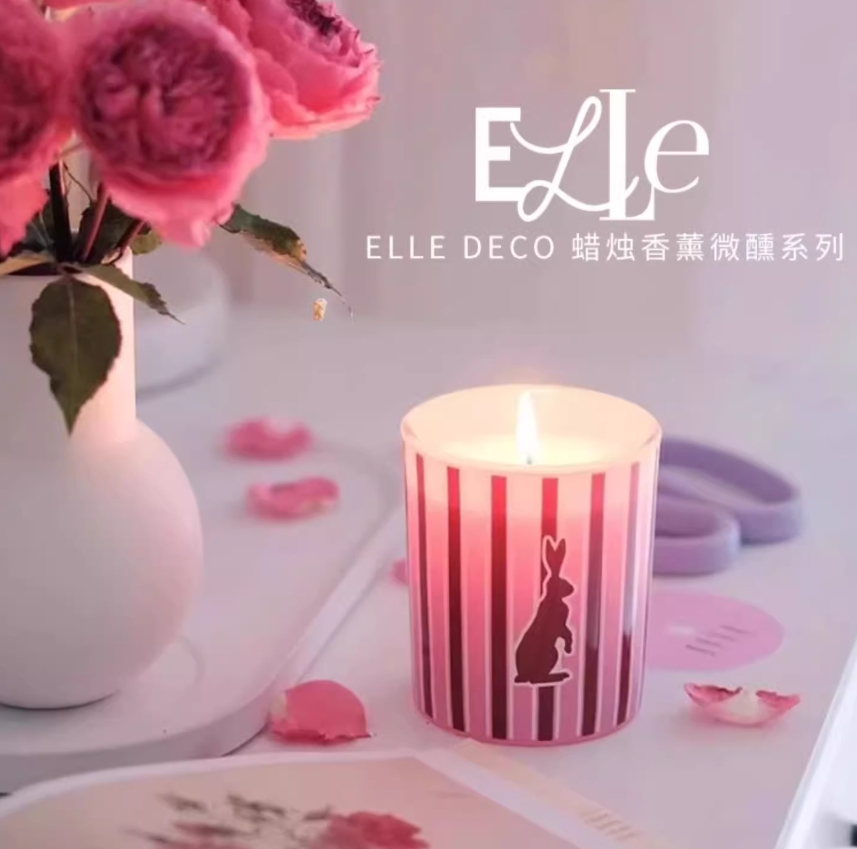 法国ELLE DECO蜡烛香薰礼盒-Champagne 200g