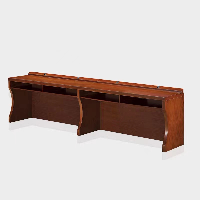 府店领导发言演讲台办公桌会议桌2100*600*760mm[工厂现做 七天内发货]