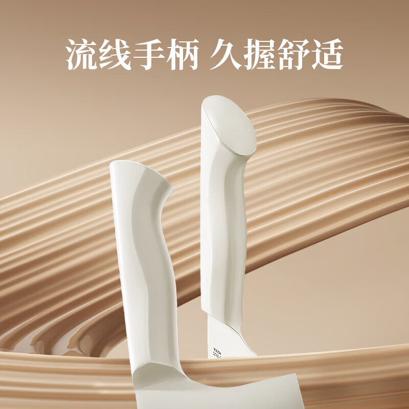 张小泉 流线几何·月影套装刀具六件套 D300071高清大图