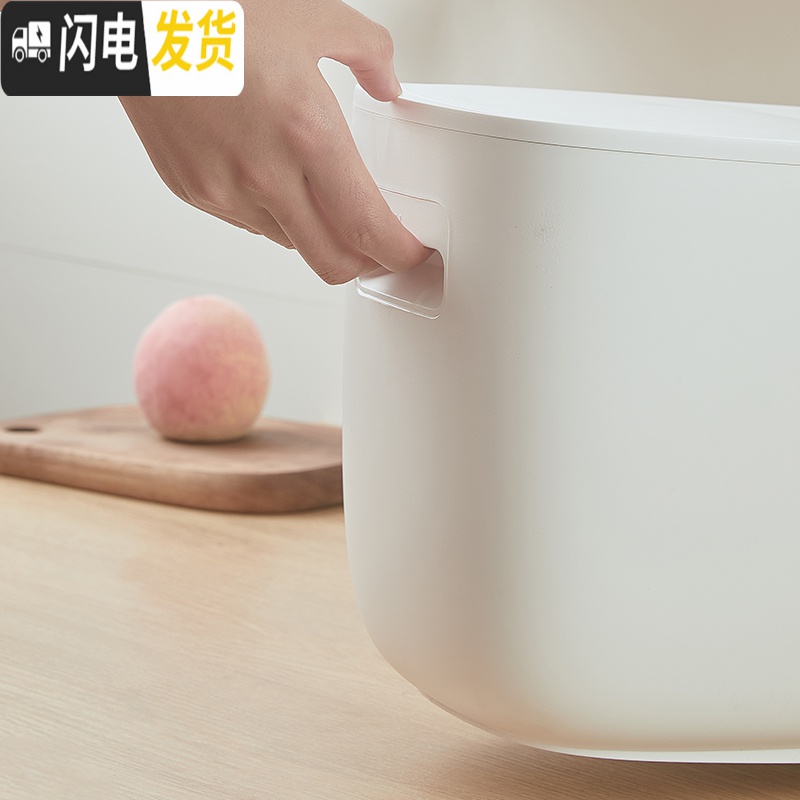 三维工匠厨房超大号盛米桶家用储物箱防潮密封储物罐防虫大米桶收纳桶高清大图