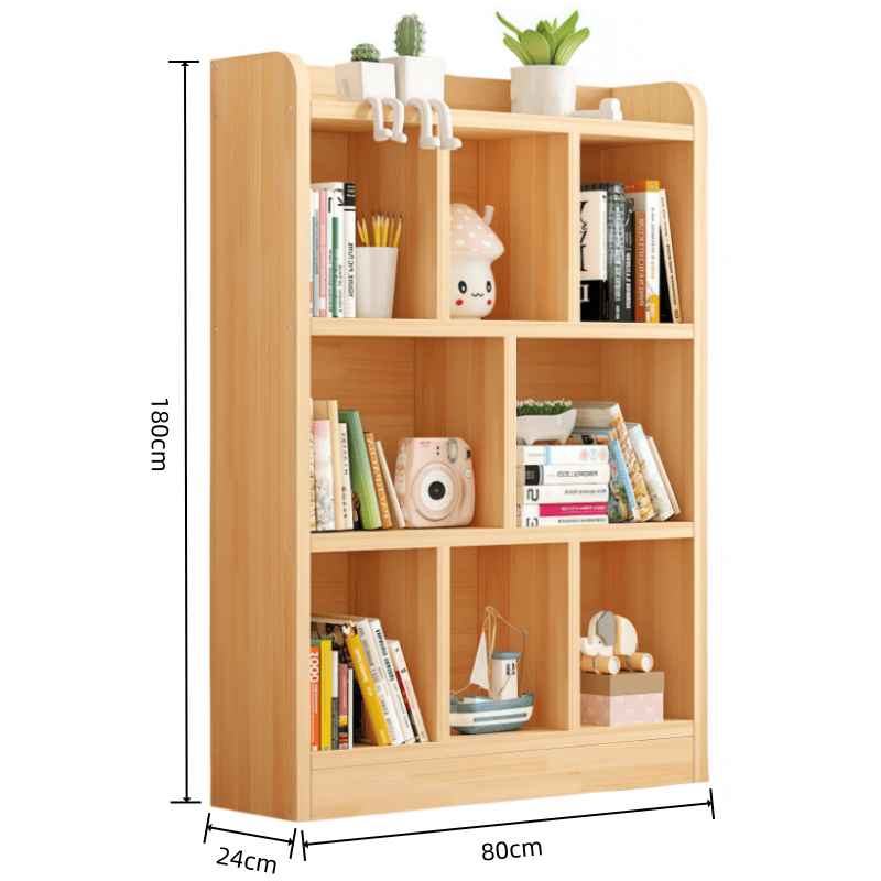 鑫木樽书架80*24*120cm个高清大图