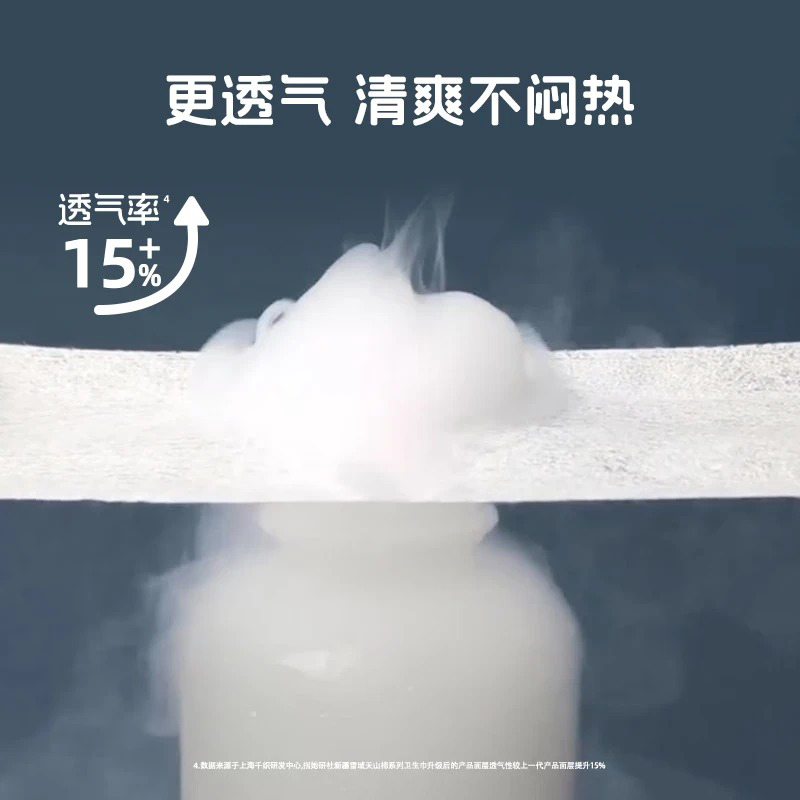 HERLAB 她研社 新疆天山棉亲肤极薄日夜用卫生巾组合（24片+3条） -LX高清大图