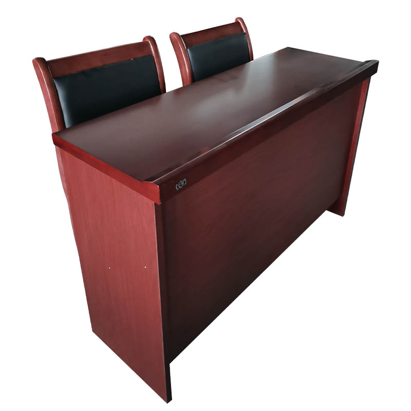 亿铁(YI TIE)培训条桌会议条桌椅一桌两椅120*40*76cm/套高清大图