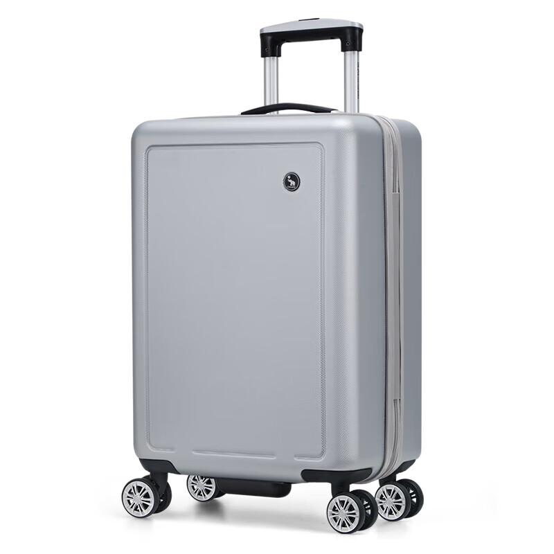 爱华仕(OIWAS) (C)行李箱减震降噪飞机轮 男女登机行李箱 24英寸OCX6770-24 银色高清大图