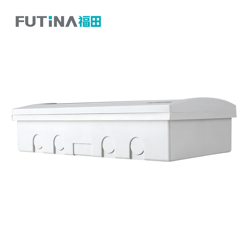 福田 全塑配电箱明暗装通用空开盒 家用防水强电箱空气开关盒子电控箱 13-16位 单位:个高清大图