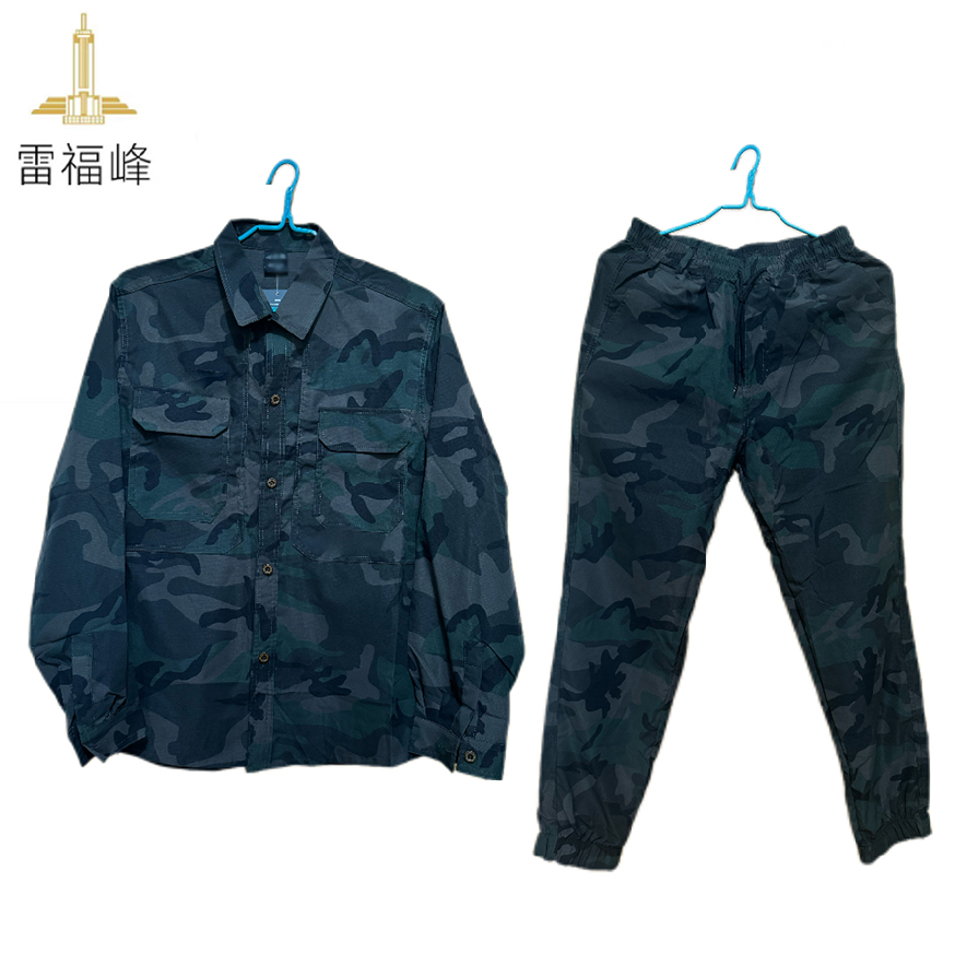 雷福峰 速干网格作训服迷彩工作服/套高清大图