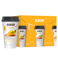 香飘飘奶茶 芒果布丁30杯装早餐下午茶冲饮品杯装 送礼送人