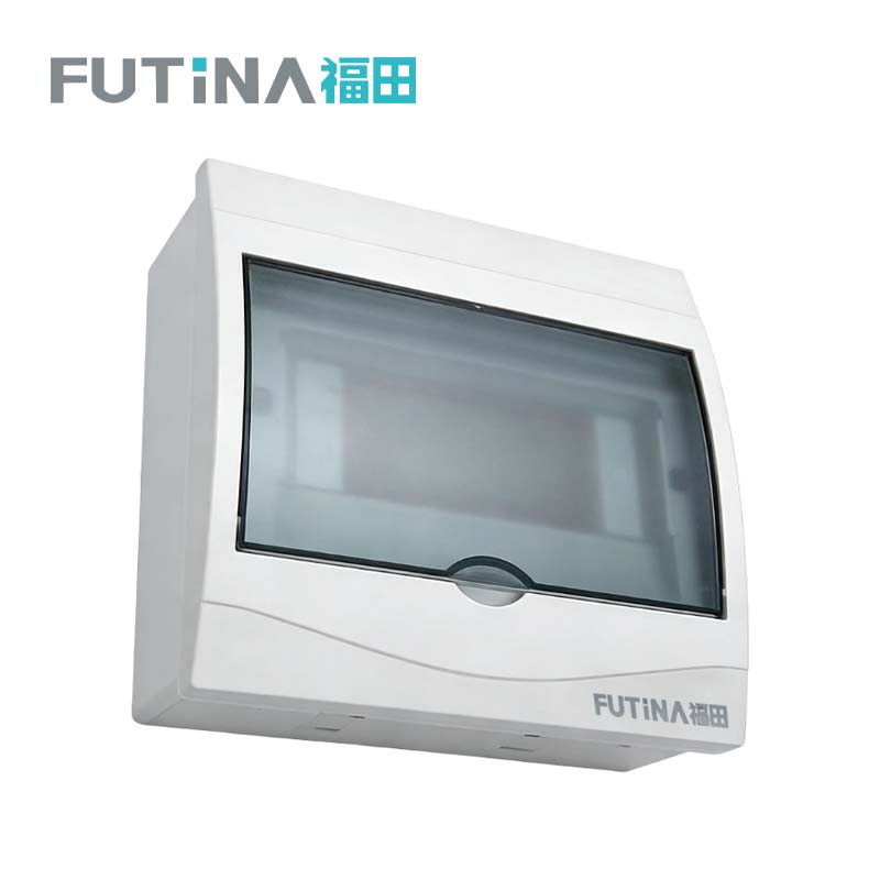 福田 全塑配电箱明暗装通用空开盒 5-8位 个高清大图