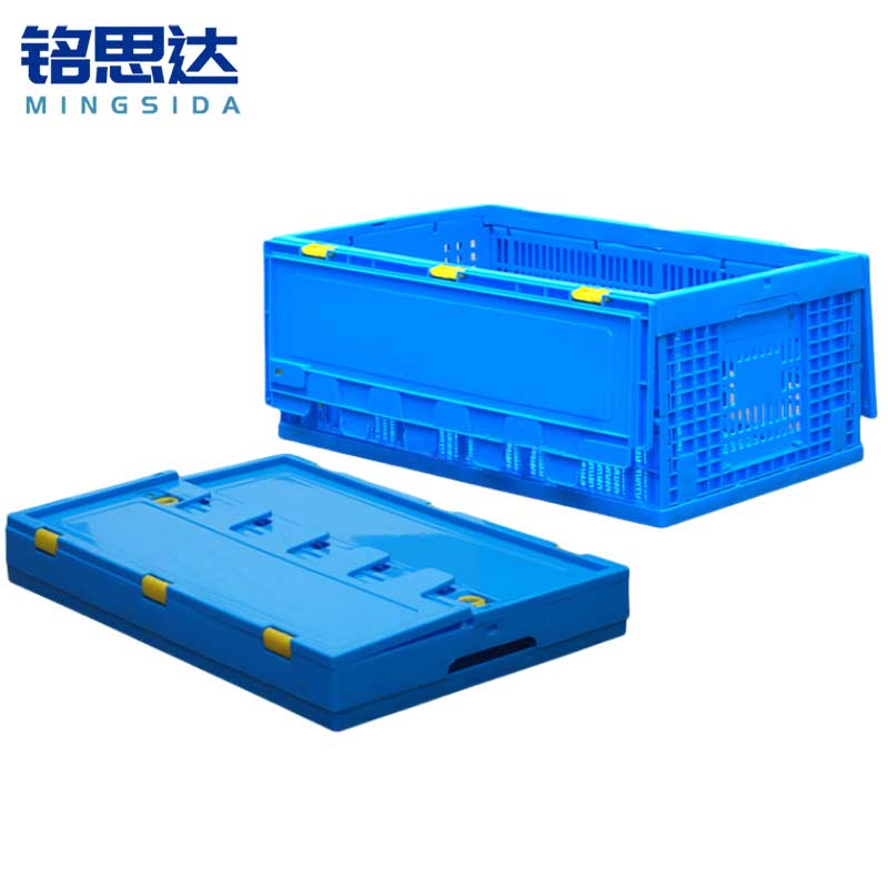 铭思达折叠周转筐含盖600*400*230mm个高清大图