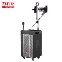 万利达(Malata)M+9817广场舞音响蓝牙音箱低音炮户外直播音响带声卡无线扩音器舞台大音量网红声卡直播音响