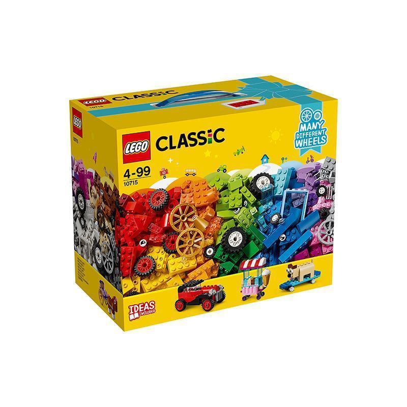 LEGO 乐高 经典系列 乐高多轮创意拼砌篮 塑料玩具 4-99岁 10715