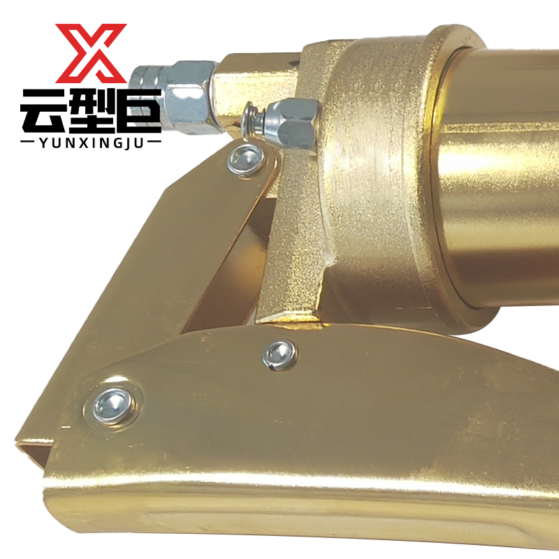 云型巨 黄油枪 注油器手动黄油机高压黄油加注器挖机打黄油神器 400cc 单位:把高清大图