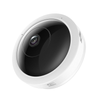 TP-LINK TL-IPC55AE 500万超高清像素支持poe供电红外夜视360°全景无线摄像机摄像头