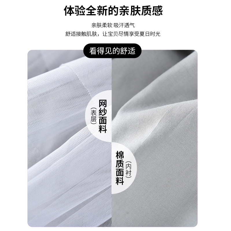 [8折价:39.2元]铅笔俱乐部童装夏装新款女童短裙儿童蛋糕裙中大童洋气半身裙