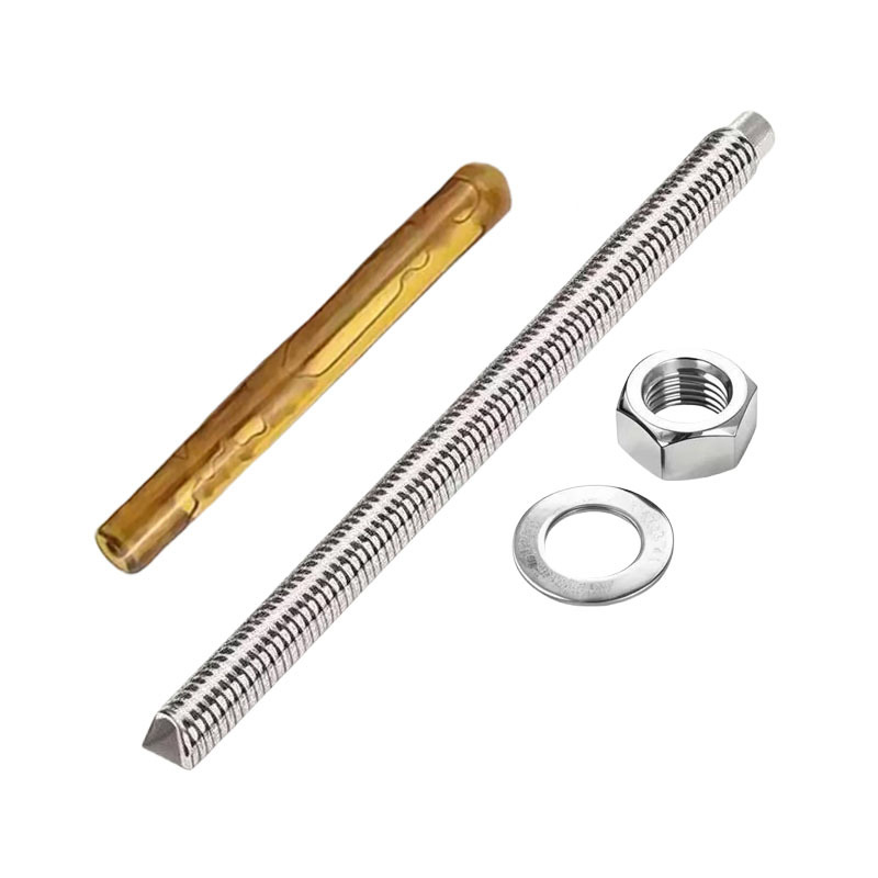 新凯益 不锈钢化学锚栓 M10*200 套高清大图