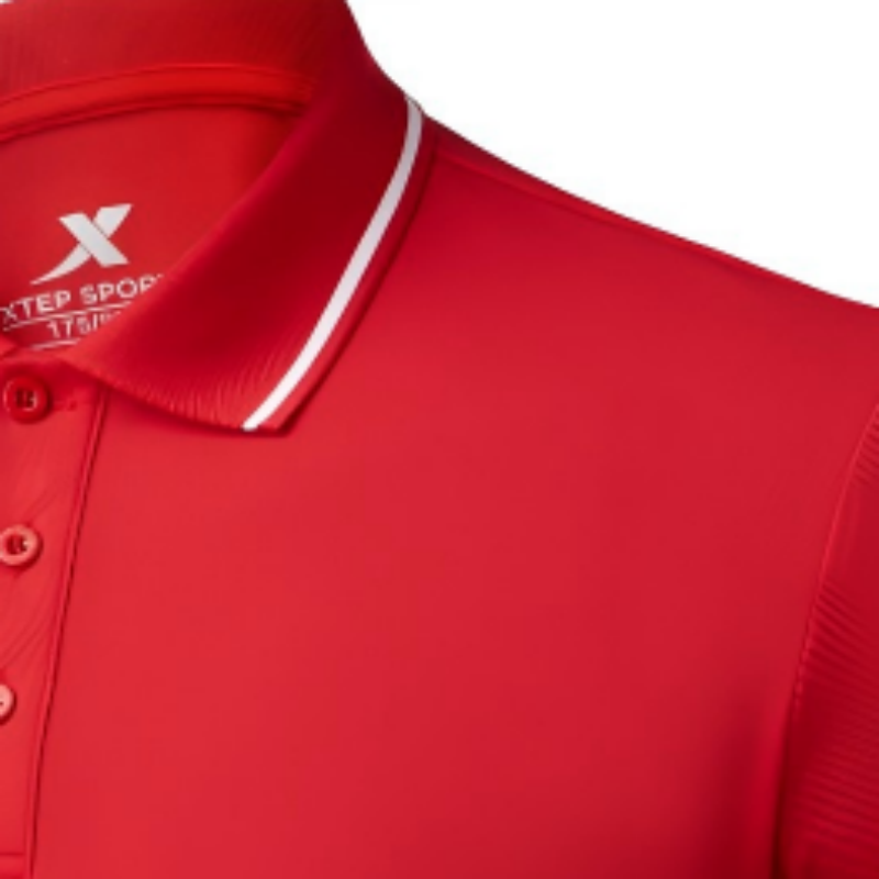 特步短袖POLO衫(中性)977229028008B高清大图