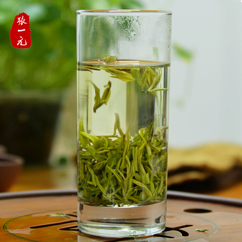 张一元绿茶茶叶 黄山毛峰130g/罐 鲜嫩采摘 办公茶口粮茶