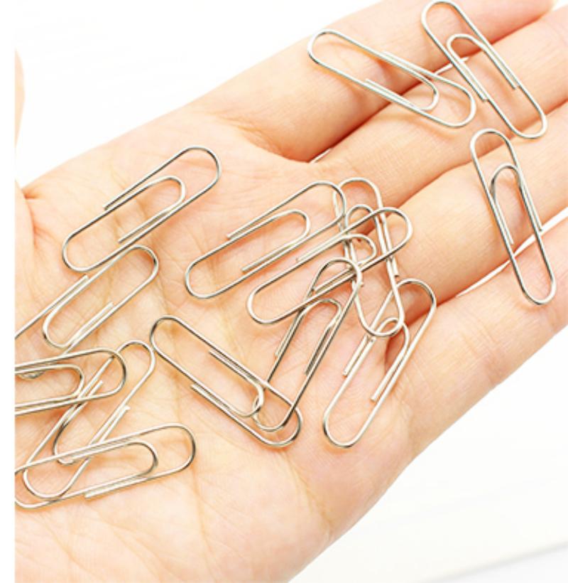 悠米(UMI) 1019 28mm 筒装银色回形针 3# 200枚/筒 5筒装高清大图