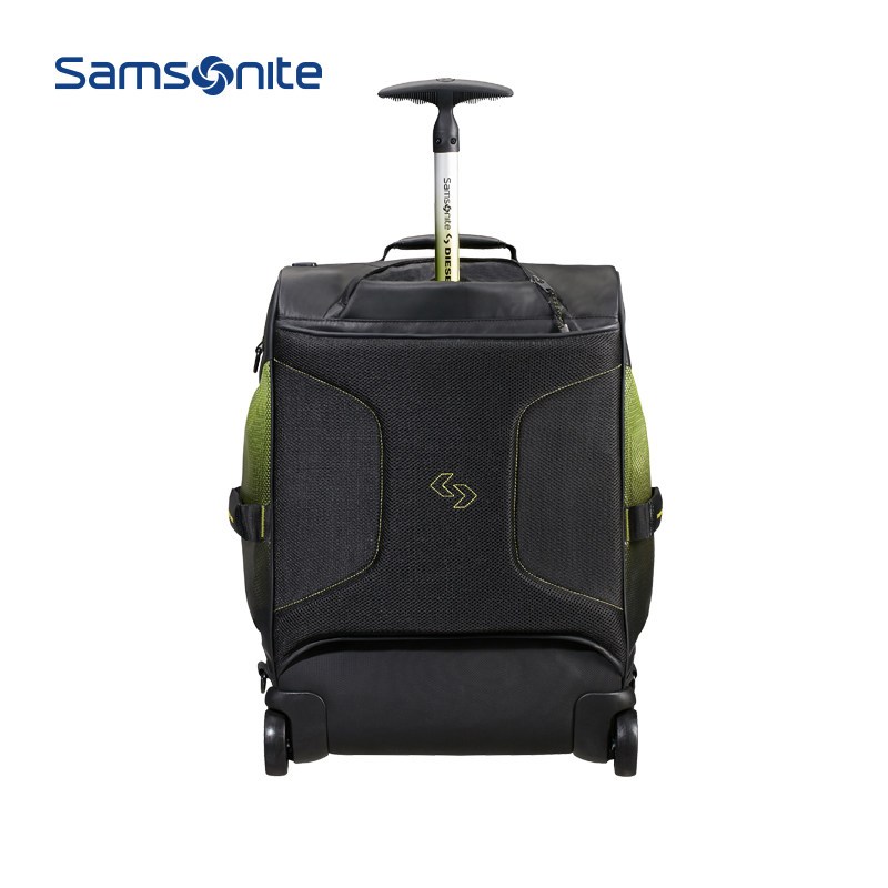 SamsoniteXdiesel联名款新秀丽带拉杆双肩包男士户外运动包 KA208