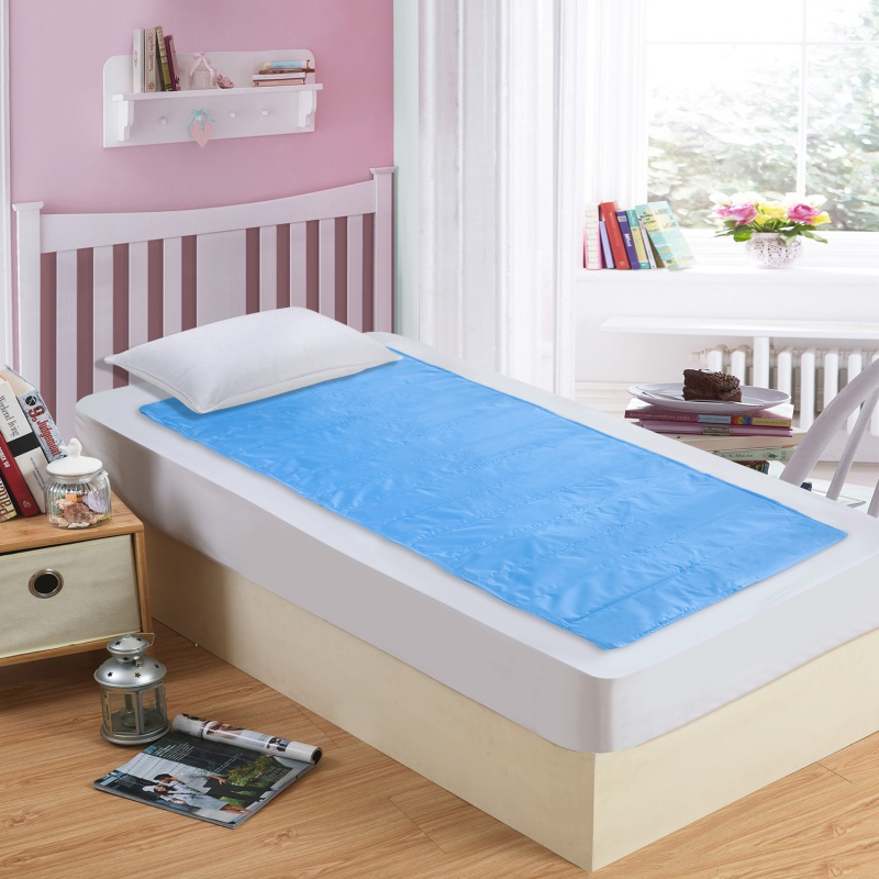 单人双人宿舍学生冰床垫水床垫冰垫降温冰枕凉席夏季寝室降温收纳袋