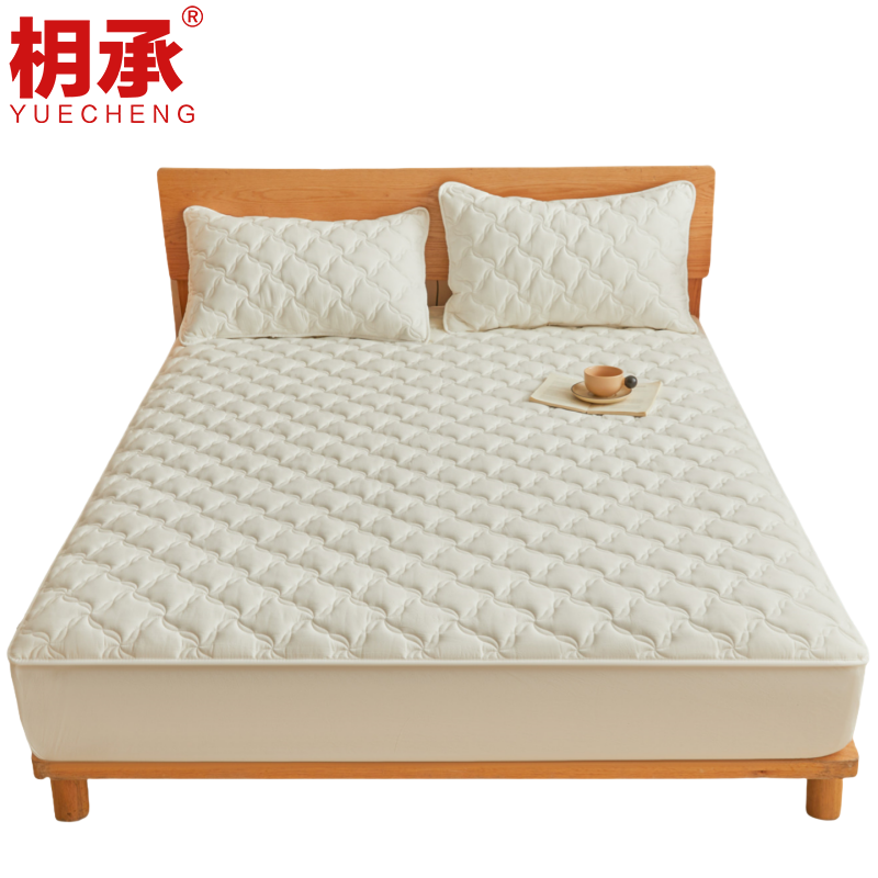 枂承 夹棉床笠2.0m 床高清大图