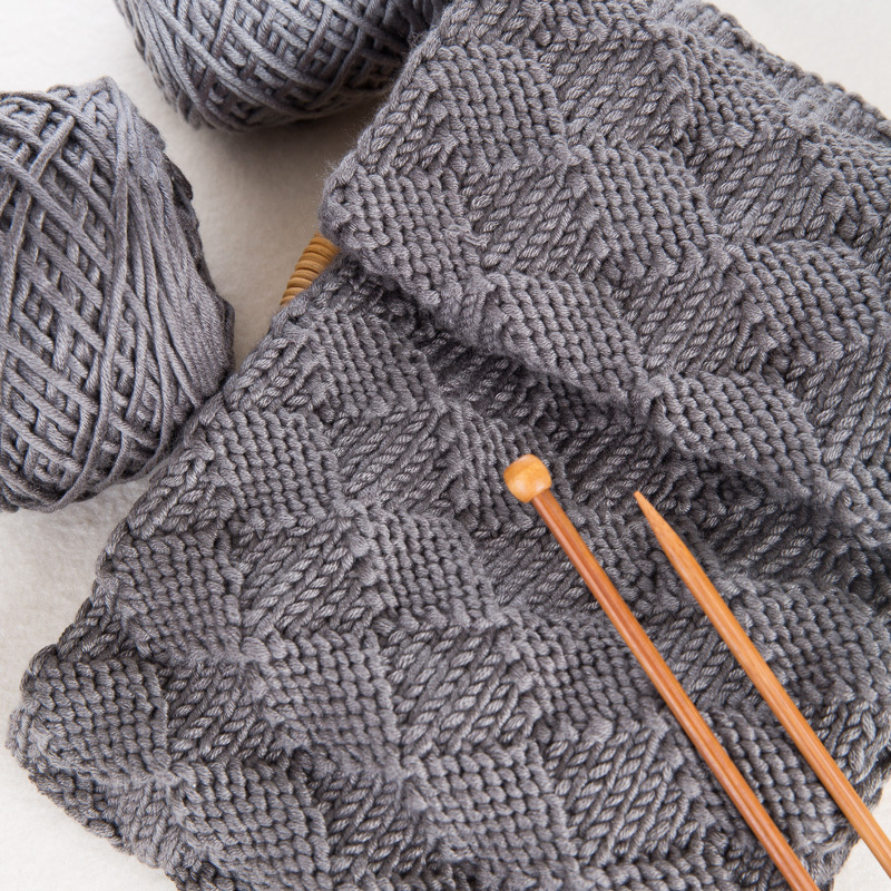 黛青手工diy编织送男友女自织围巾毛线团粗线球情人牛奶棉材料包