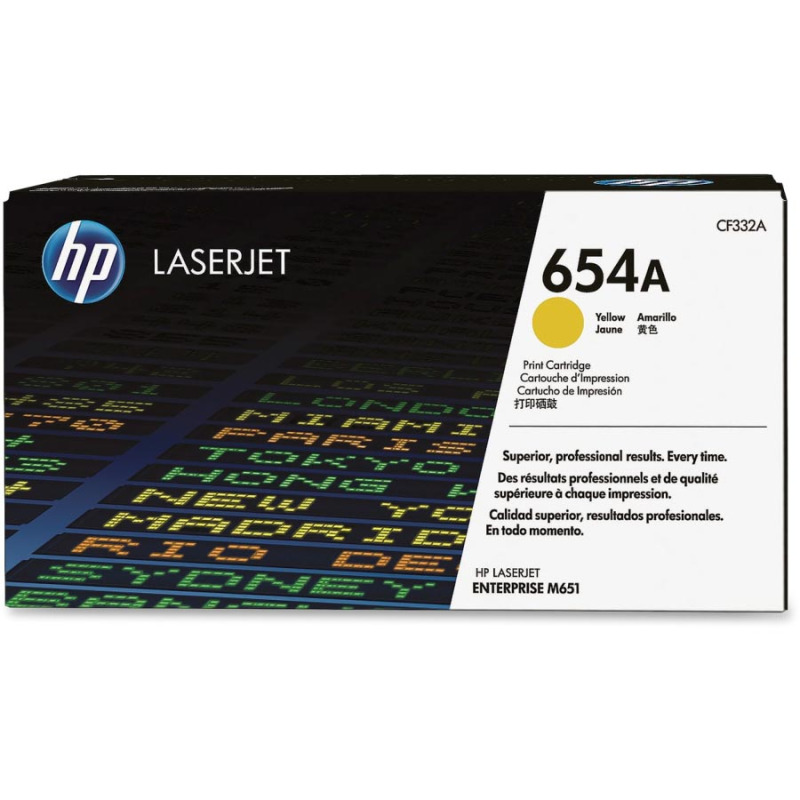 惠普(HP)CF331A 青色硒鼓 654A(适用M651n M651dn)高清大图