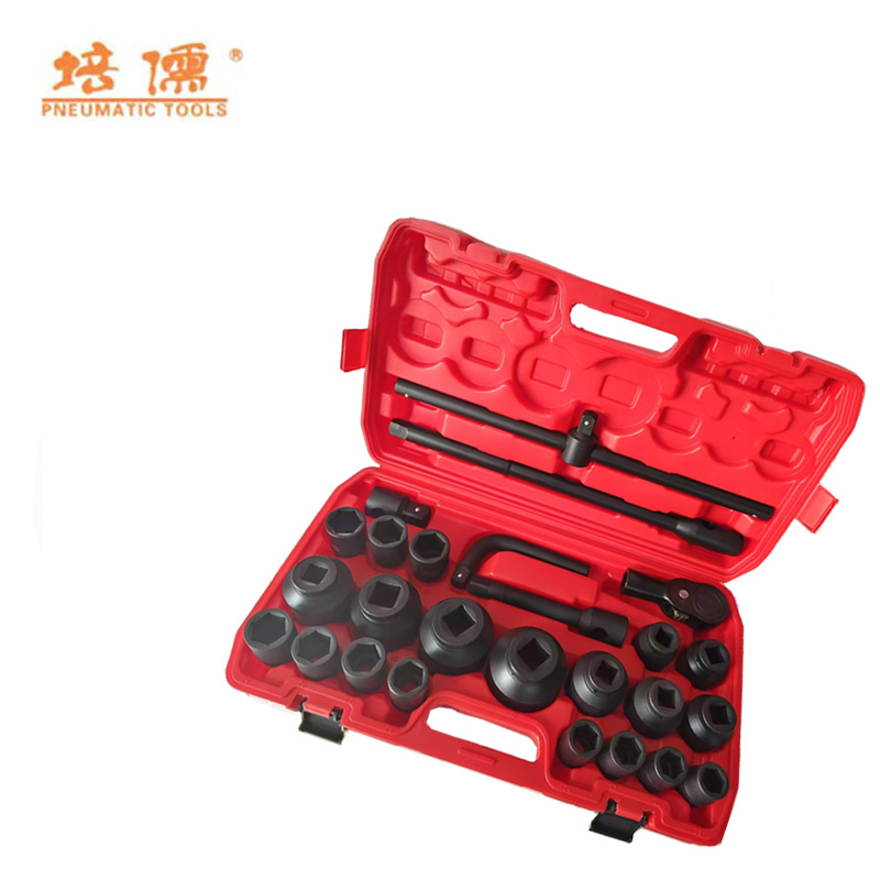 培儒3/4“电动工具套筒组合套装PR-T-19(套)高清大图