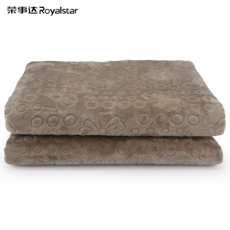 荣事达(Royalstar)电热毯R1598办公室暖手暖脚宝护膝电热毯褥子暖身毯双人电热毯/双温双控独立操作