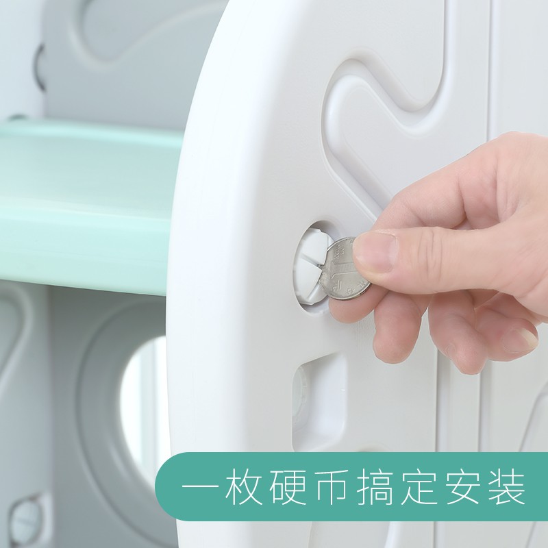 儿童玩具收纳架置物架塑料幼儿园收纳柜整理架多层宝宝书架绘本架收纳柜 三维工匠高清大图