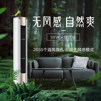 美的（Midea）2匹 冷暖 一级变频KFR-51LW/WYSN8A1@空调 柜机 高频速冷热 无风感 智能WiFi