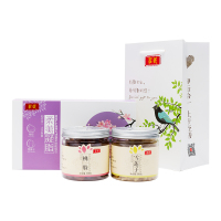 庄民桃胶雪莲子礼盒438g/盒 桃胶桃花泪皂角米双荚雪莲子无硫无加糖 保健茶 精选好货 年货礼盒