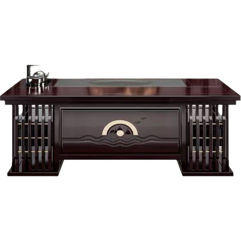 演发 茶桌组合160cm 套高清大图