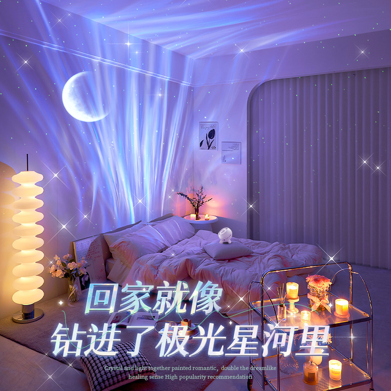 万火星空投影气氛围北极光小夜灯卧室满天星浪漫情调生日礼物6182高清大图