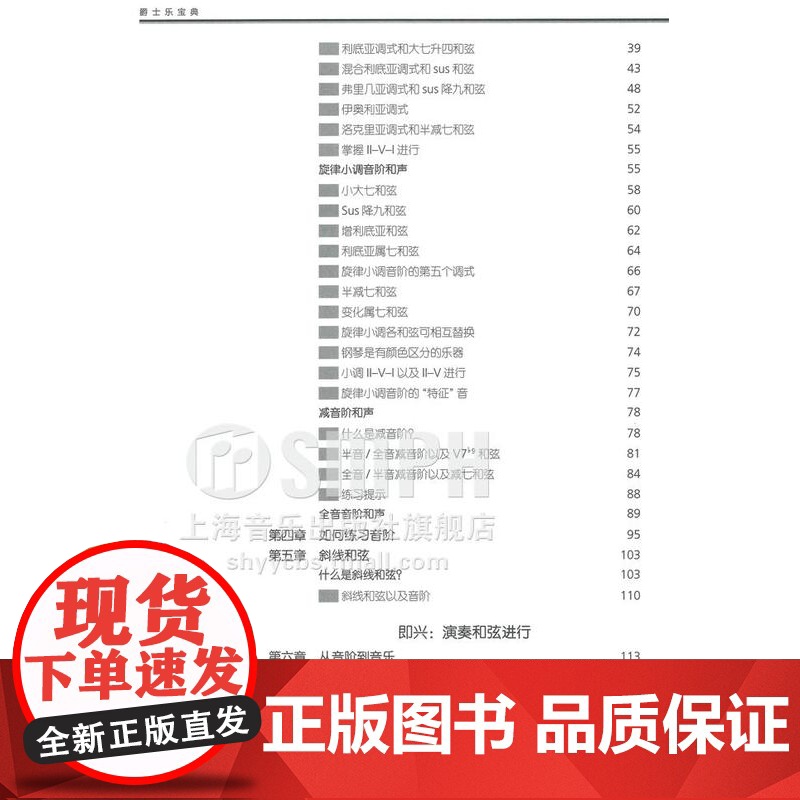 爵士乐宝典 即兴 编曲 乐曲大全 The Jazz Theory Book 马克列文著 赵贝露译 上海音乐出版社高清大图