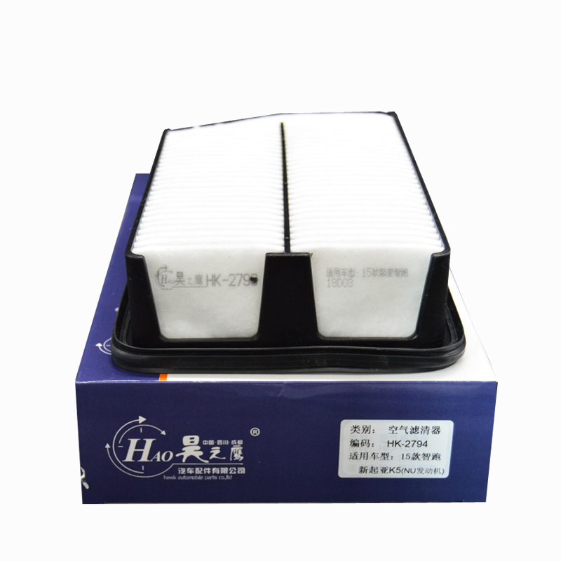 昊之鹰空气滤清器 适用于14-15款新智跑 新起亚K5(NU发动机)空气滤芯空气格高清大图