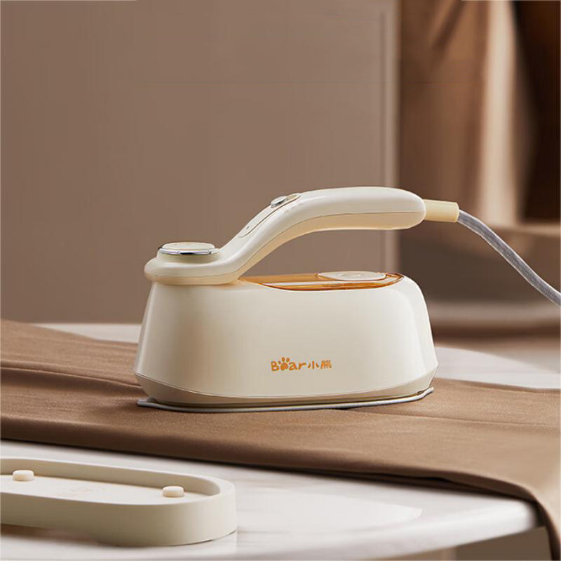 小熊(bear)手持挂烫机 家用挂烫大功率增压蒸汽干湿熨烫 旅行出差便携 DYD-B15M5 米黄色 / 台