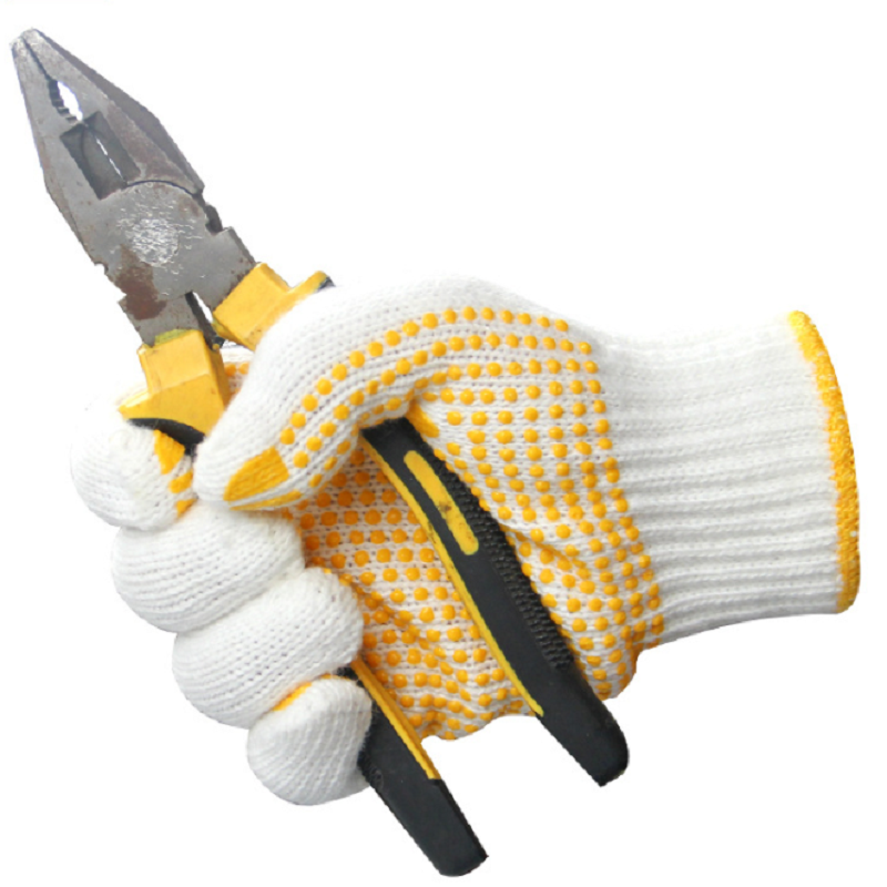 誉丰YF-5144点胶纯棉线手套 1双高清大图