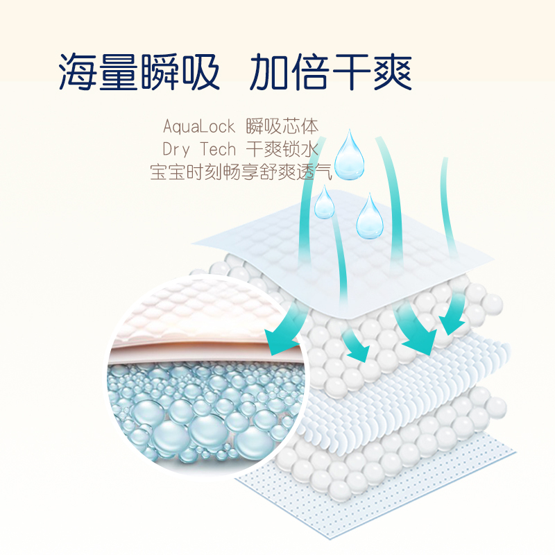 巴布豆米蓓轻芯优氧拉拉裤旅行装L码